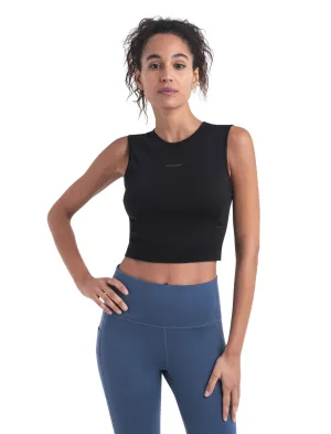 125 ZoneKnit™ Merino Blend Energy Wind Cropped Bra-Tank (Women's) - IB0A56XT - Past Season