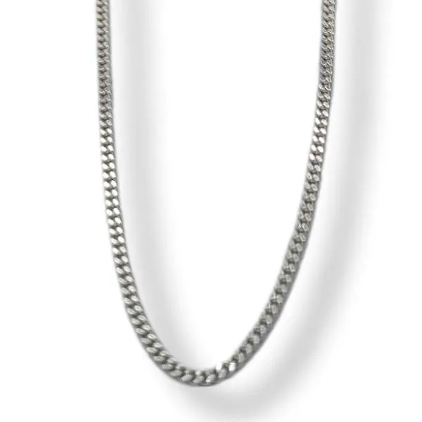 20" Sterling Silver Chain Curb