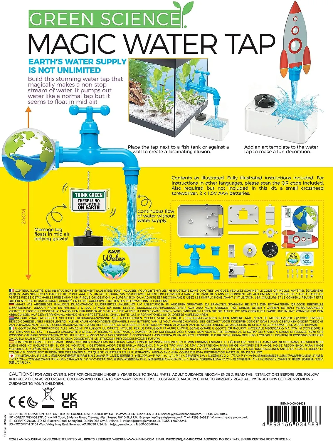 4M Green Science Magic Water Tap