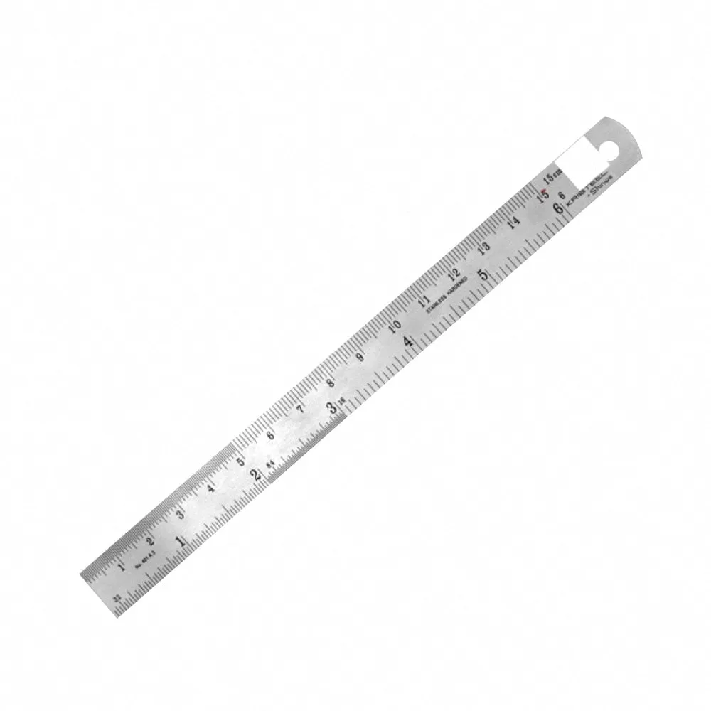 6" Steel Rule (Flexi)