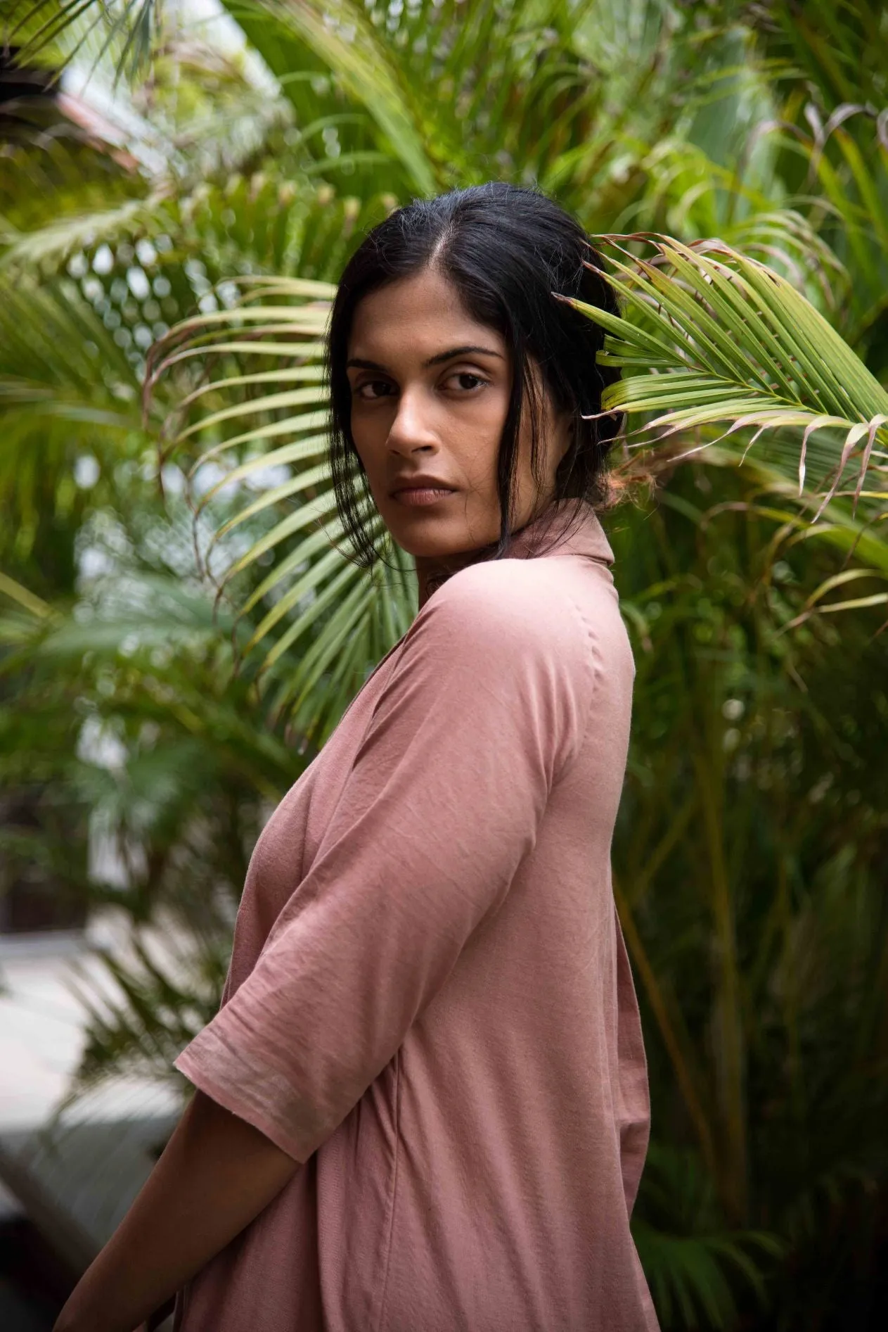 A Chic Rosewood Dress