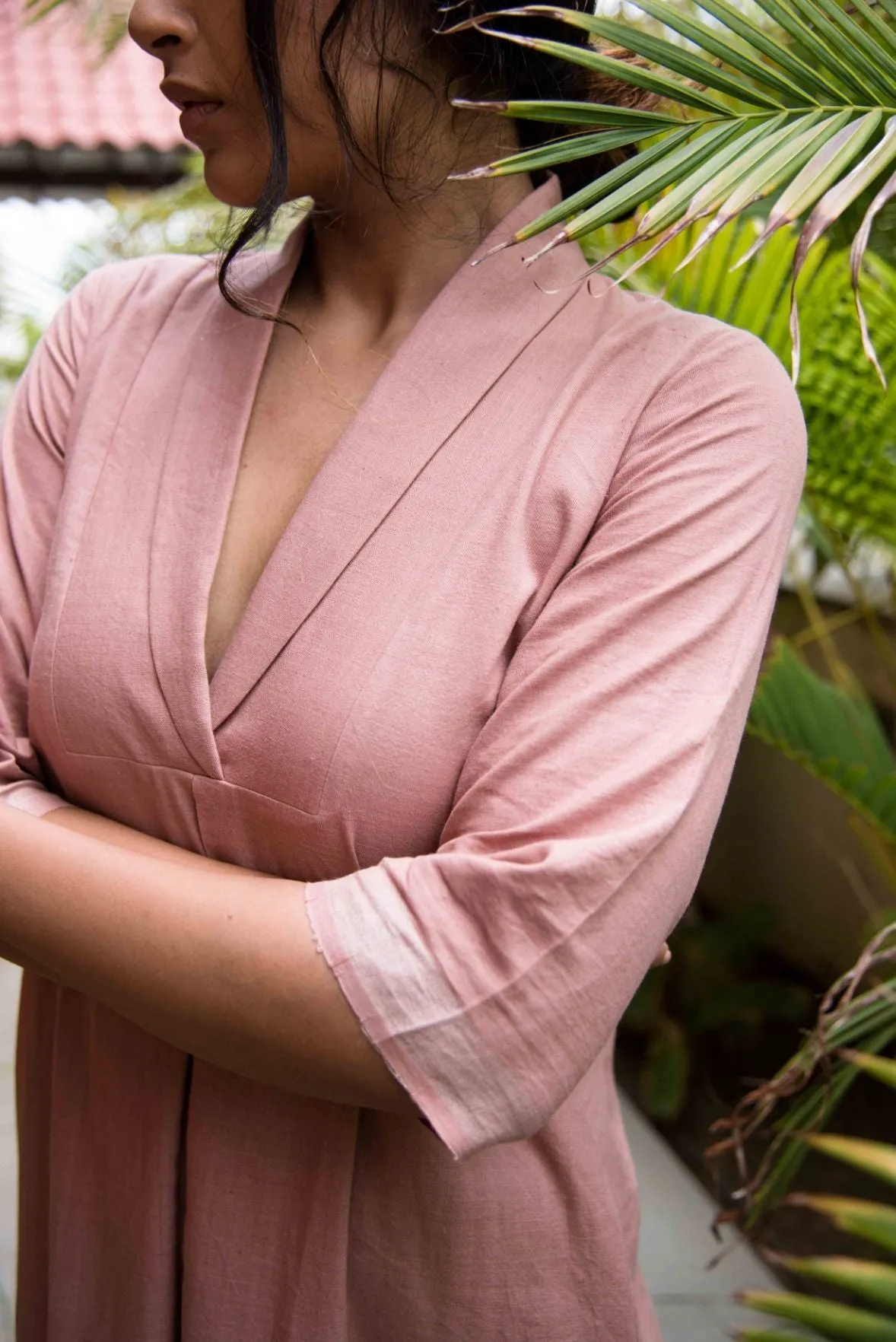 A Chic Rosewood Dress