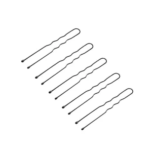 ACTIVESHOP Hairdressing buns for hair e-65 300 pcs 5 cm black