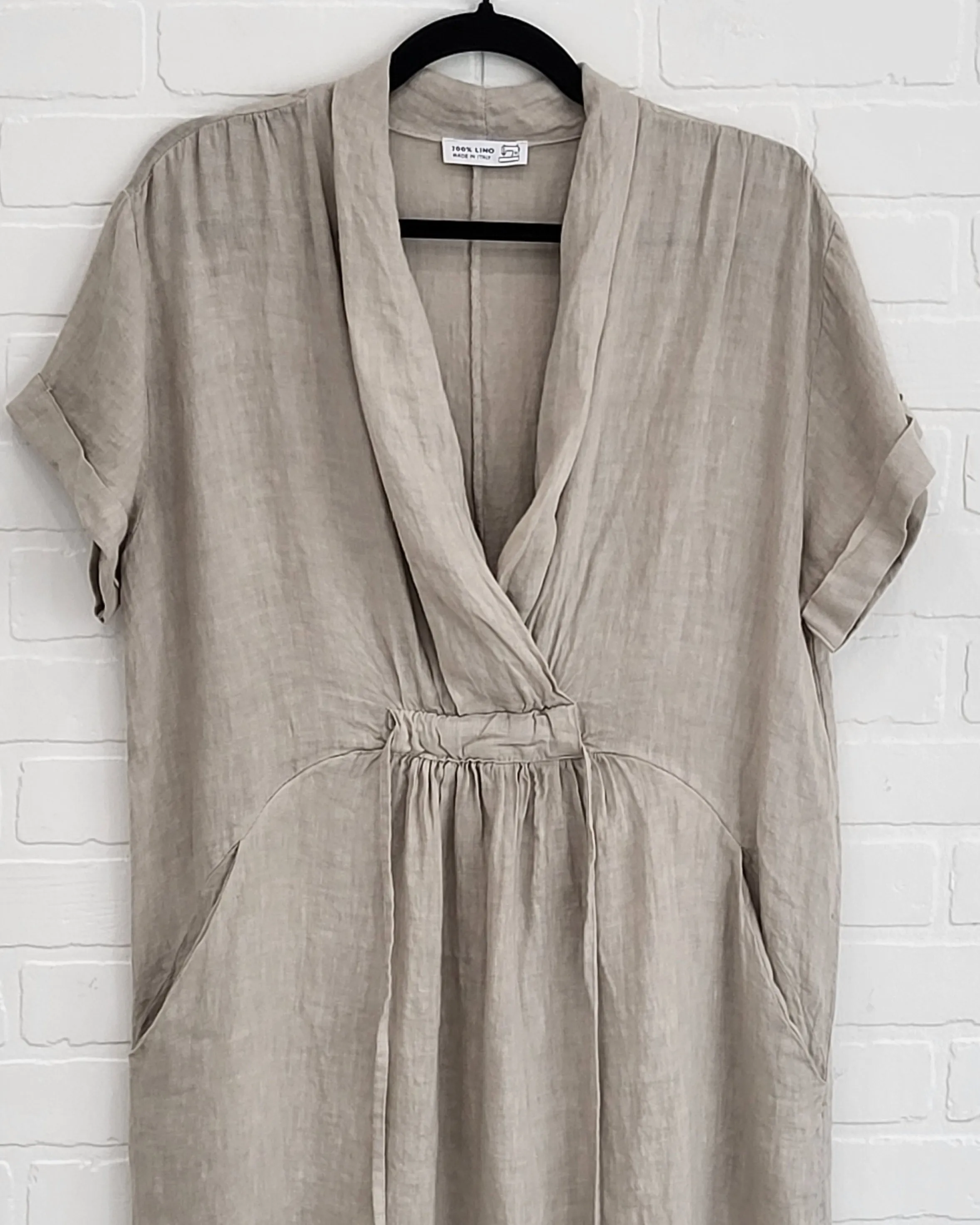 Amber Linen Dress