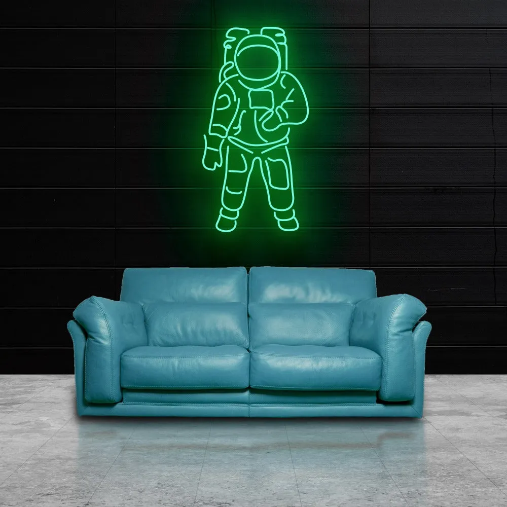 Astronaut Neon Sign Light