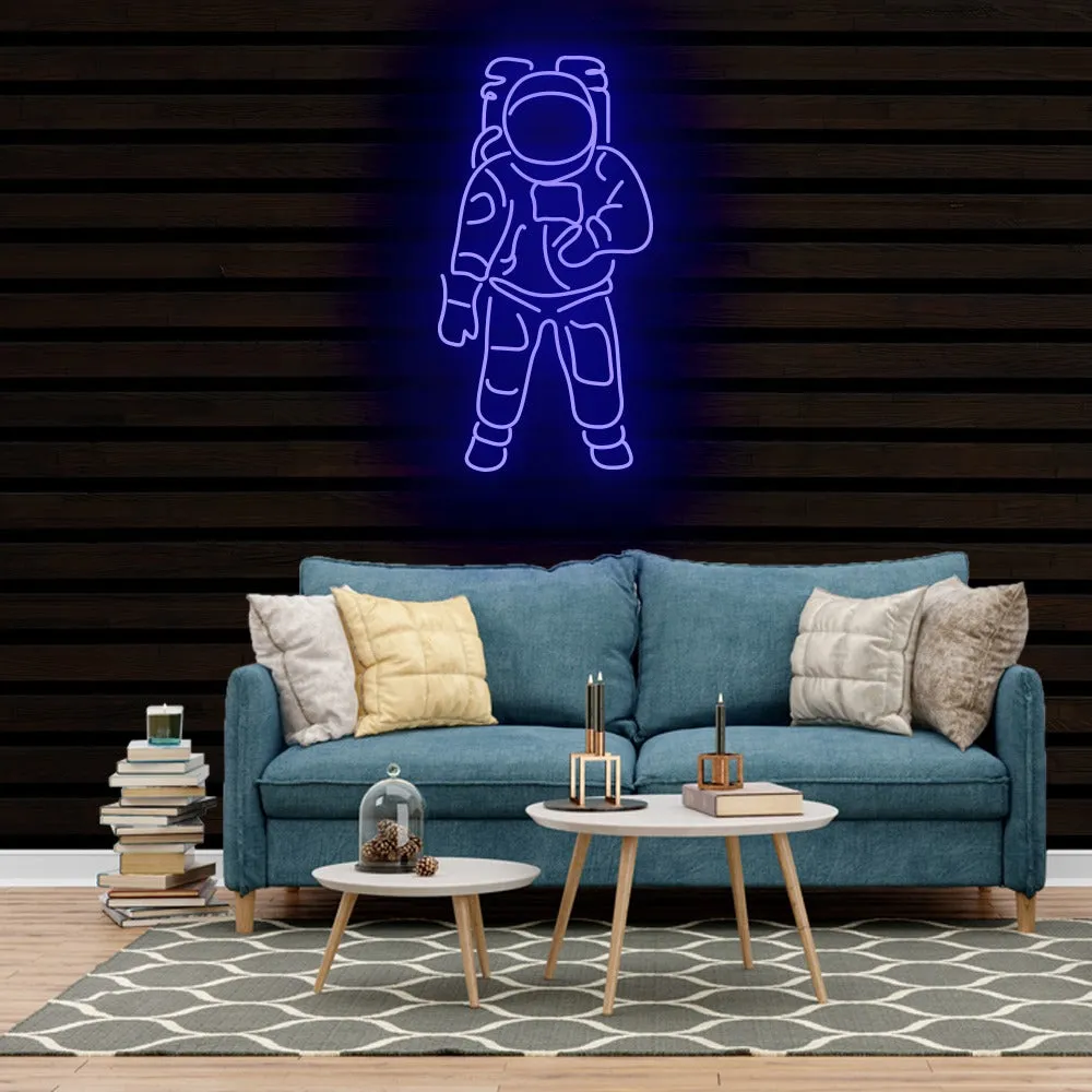 Astronaut Neon Sign Light