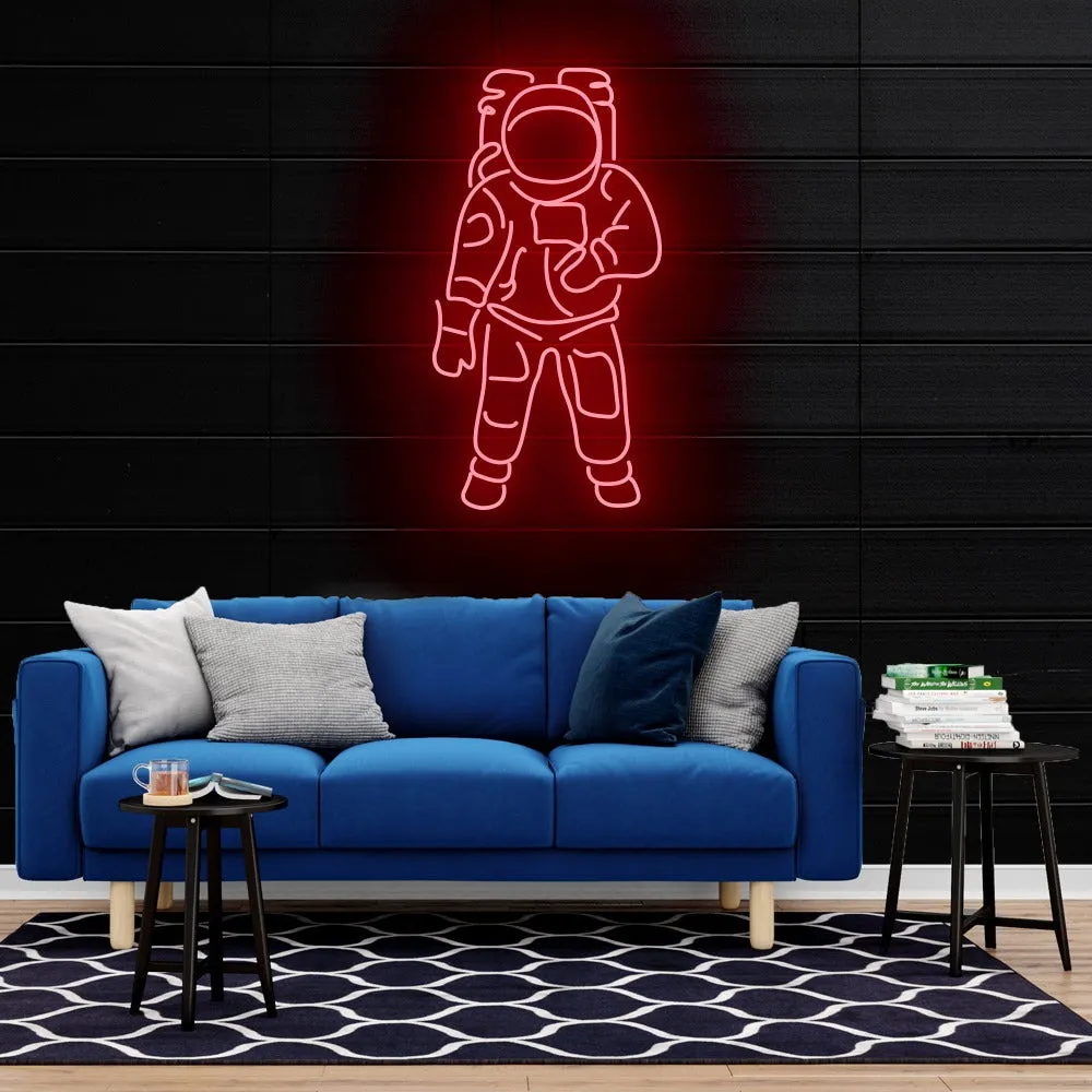Astronaut Neon Sign Light