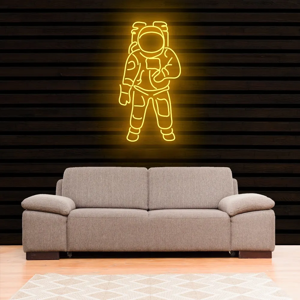Astronaut Neon Sign Light