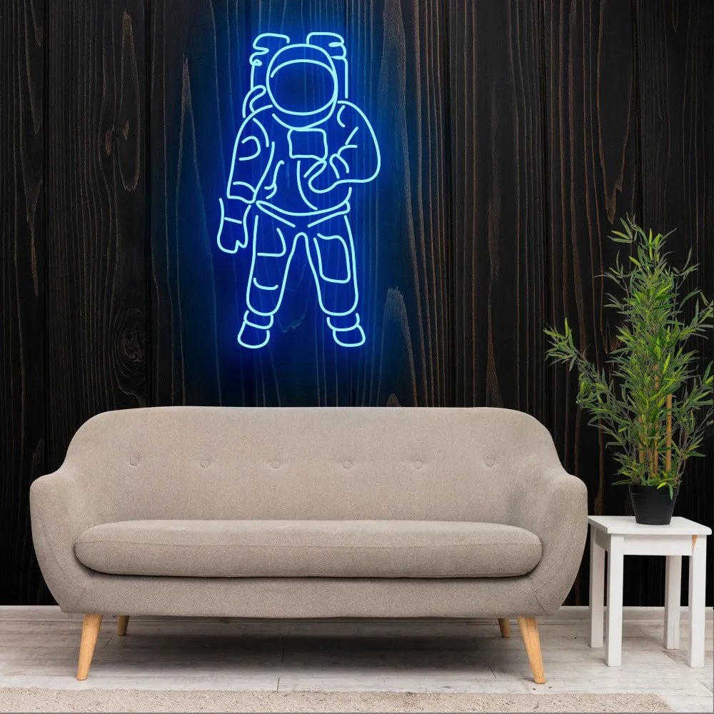 Astronaut Neon Sign Light