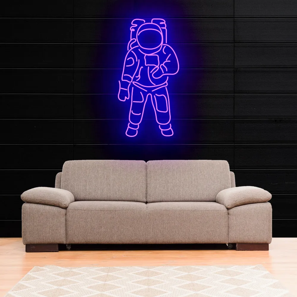 Astronaut Neon Sign Light