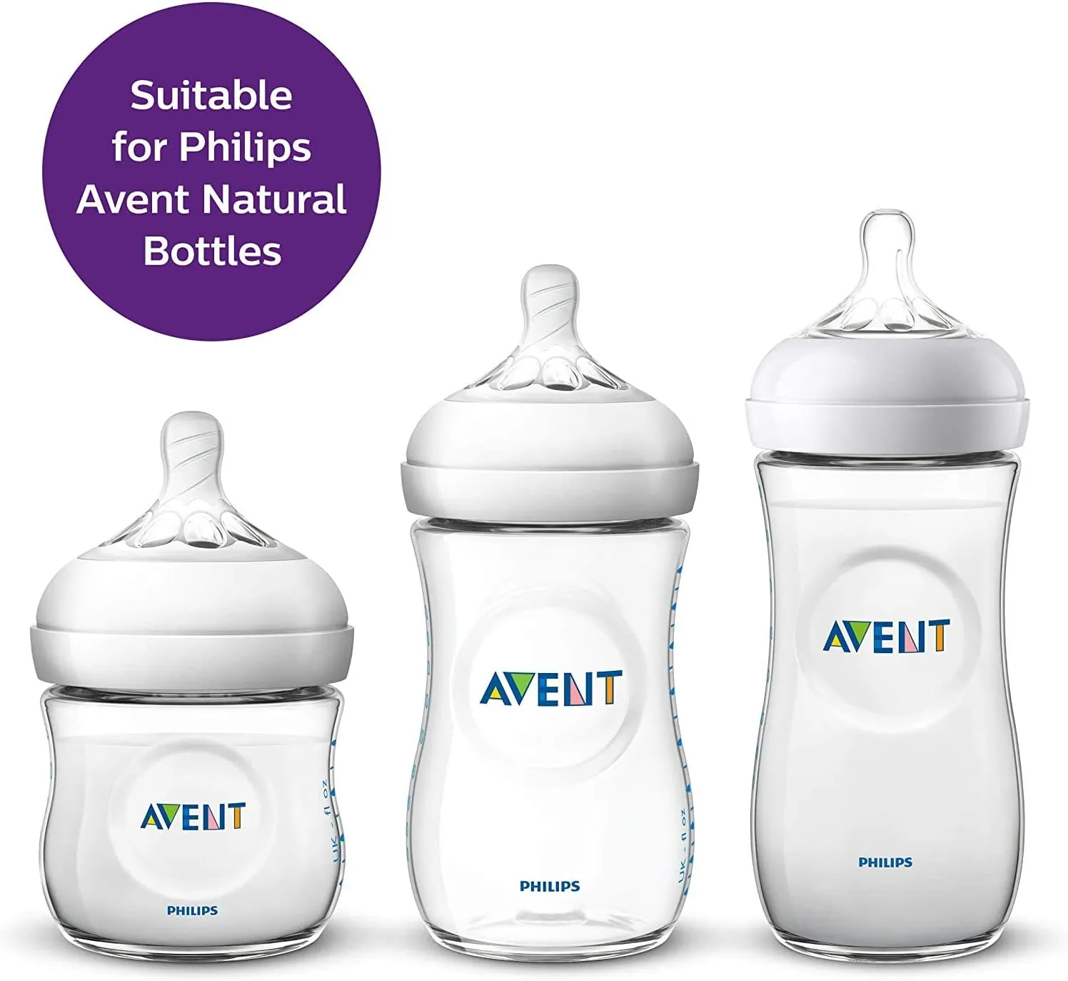 Baby Nipples Natural Feeding 2 pack 0m 