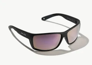 Bales Beach Black Matte/ Rose Mirror Poly lens
