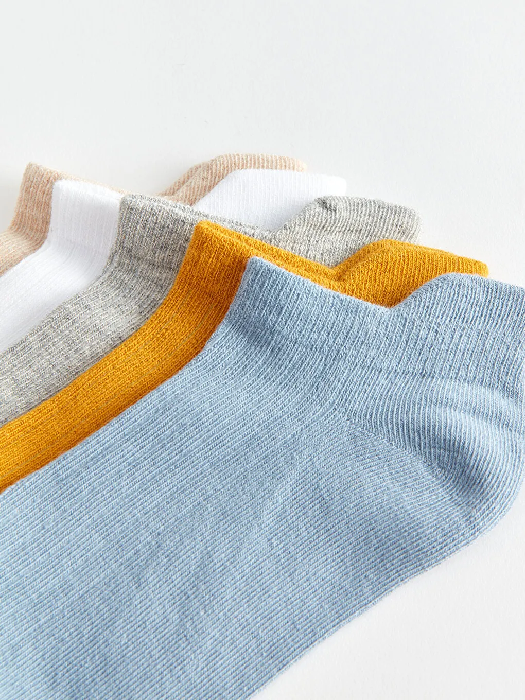Basic Boy's Booties Socks 5-pack