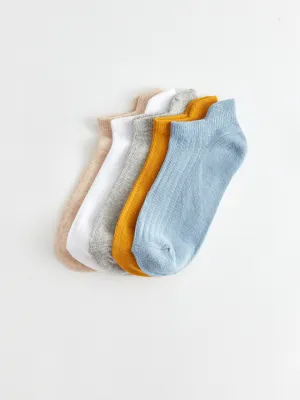Basic Boy's Booties Socks 5-pack