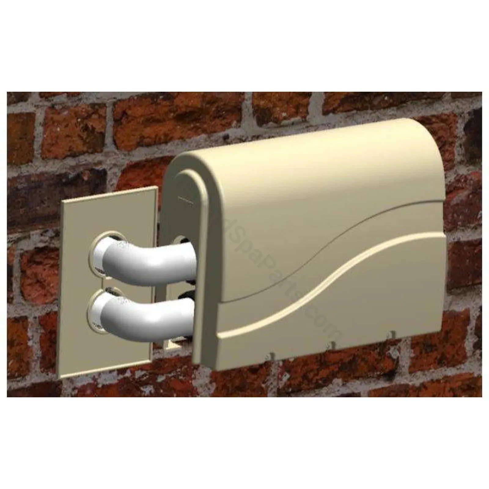 Bath Pump Cover with Wall Mount - Edgetec Decina Balboa