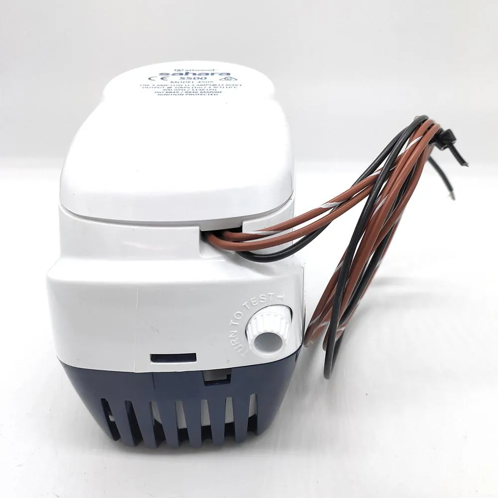 Bilge Pump ATTWOOD SAHARA S500 Automatic 12v 19mm 500GPH Outboard Boat Rib