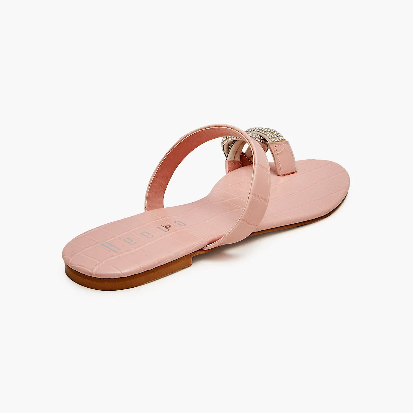 Blingy Toe Ring Flats