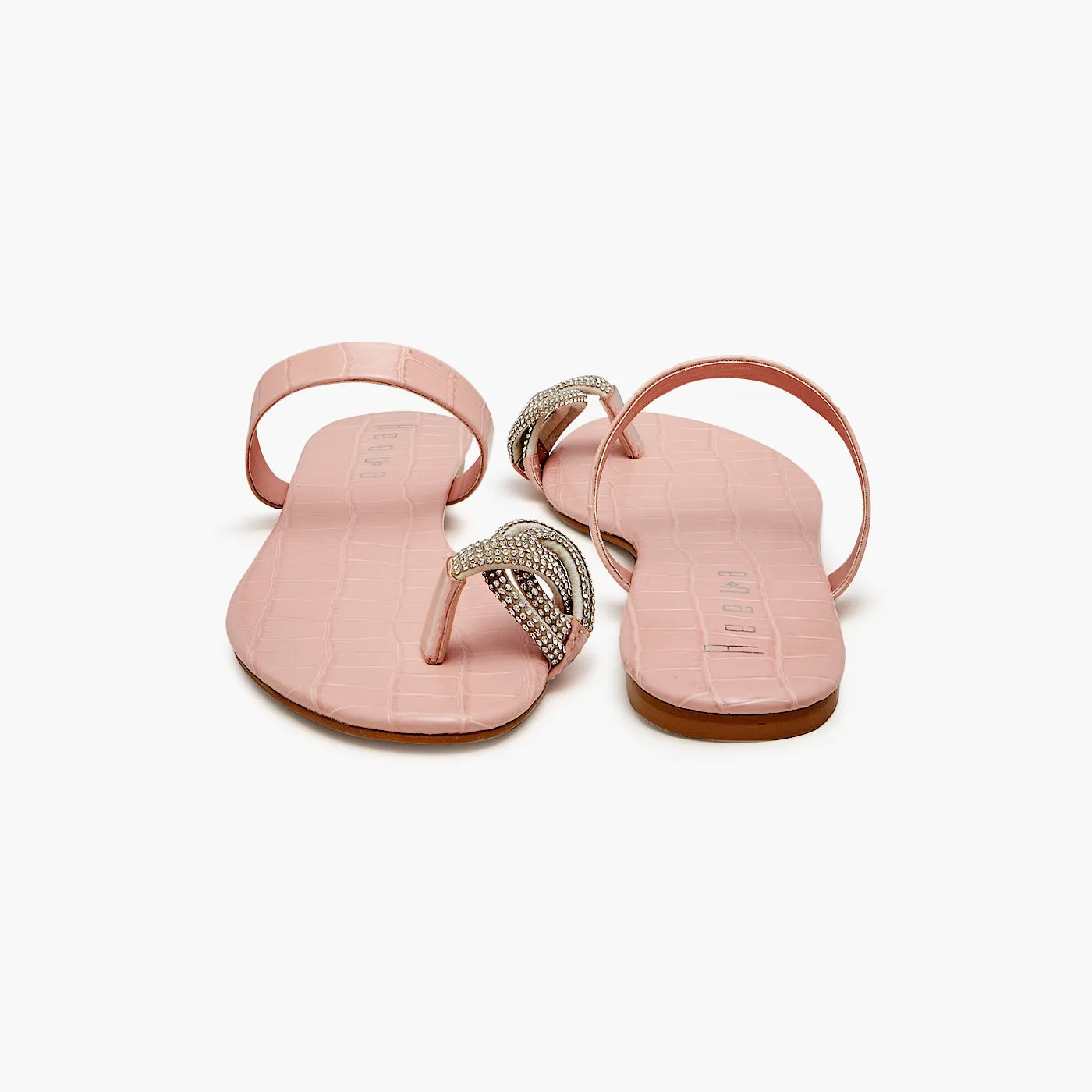 Blingy Toe Ring Flats