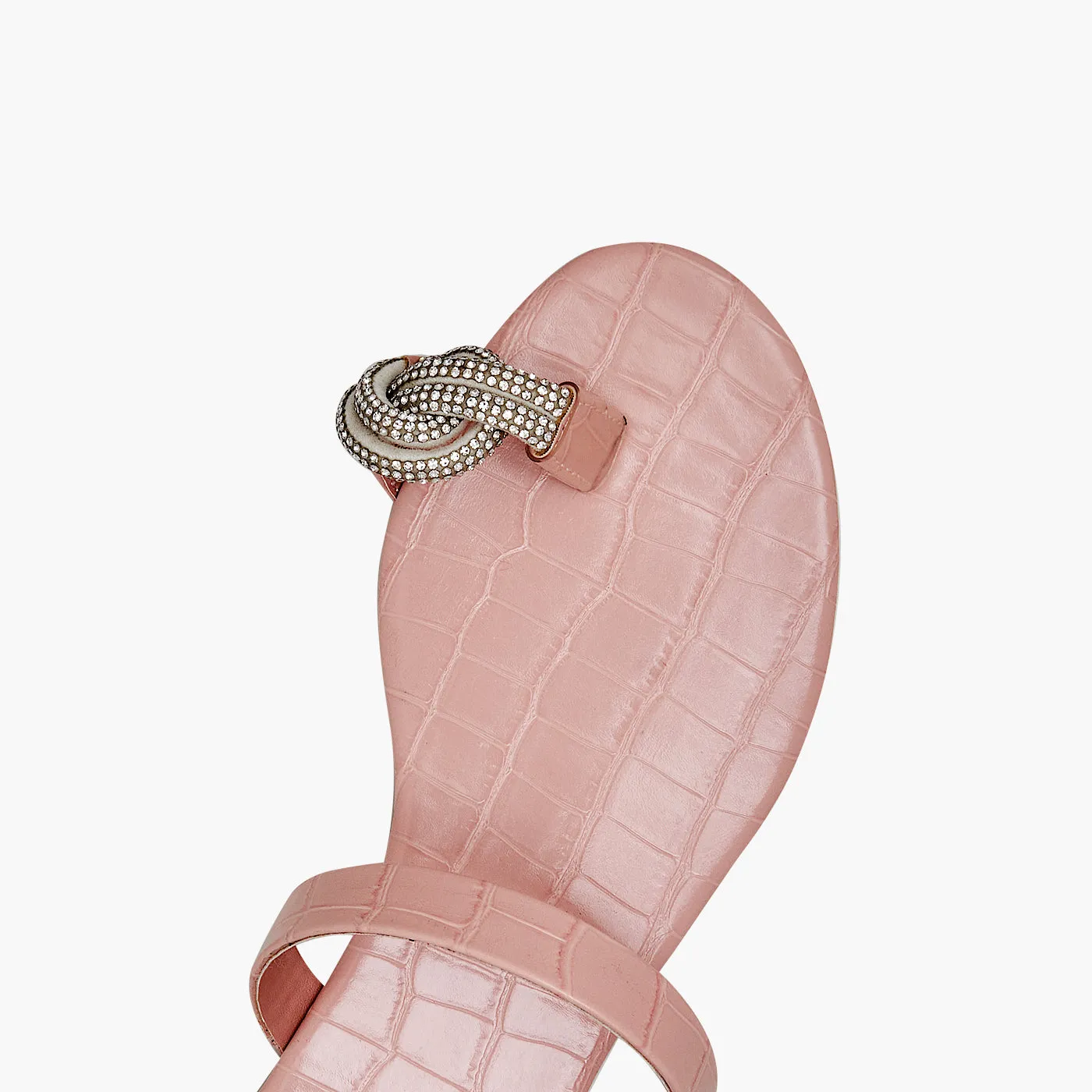 Blingy Toe Ring Flats
