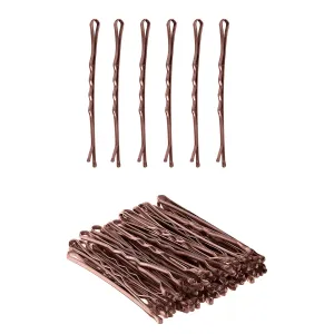 Bobby Pins, brown