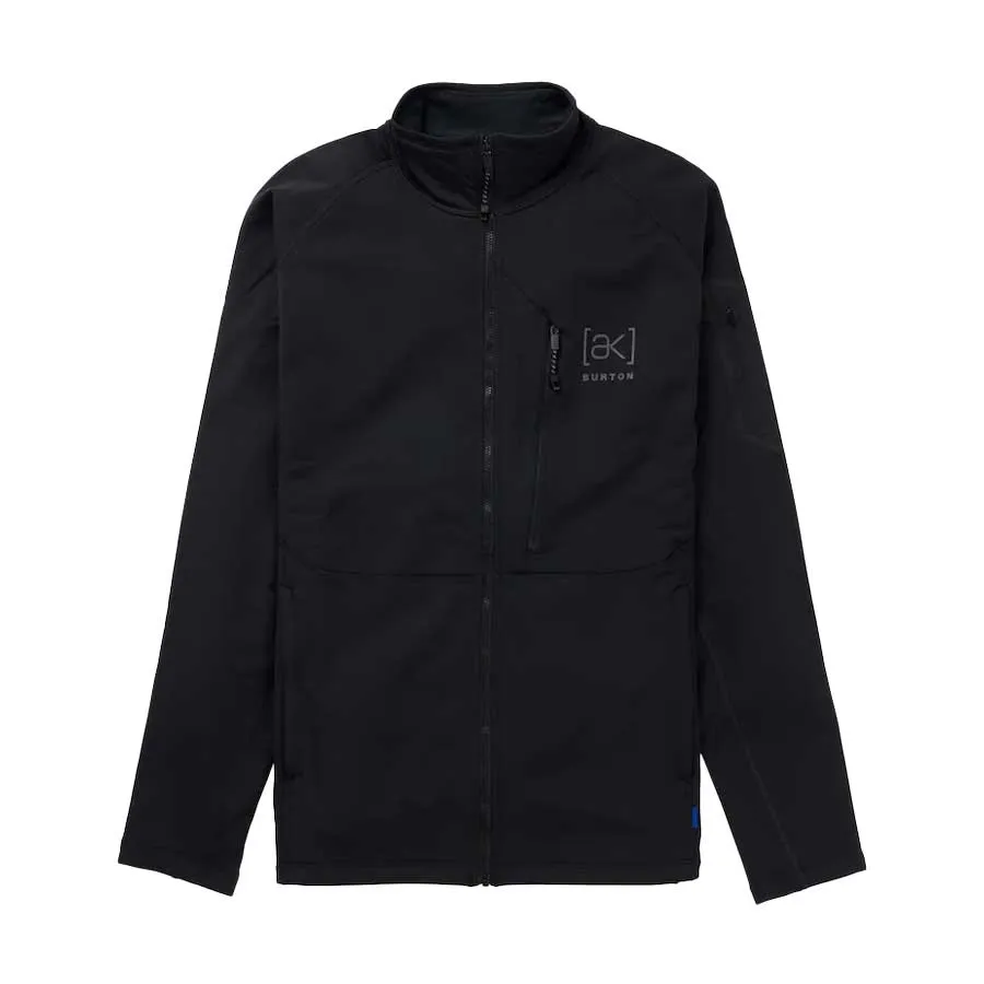 Burton Men's [ak] Baker Fleece Stretch Full-Zip True Black 2026