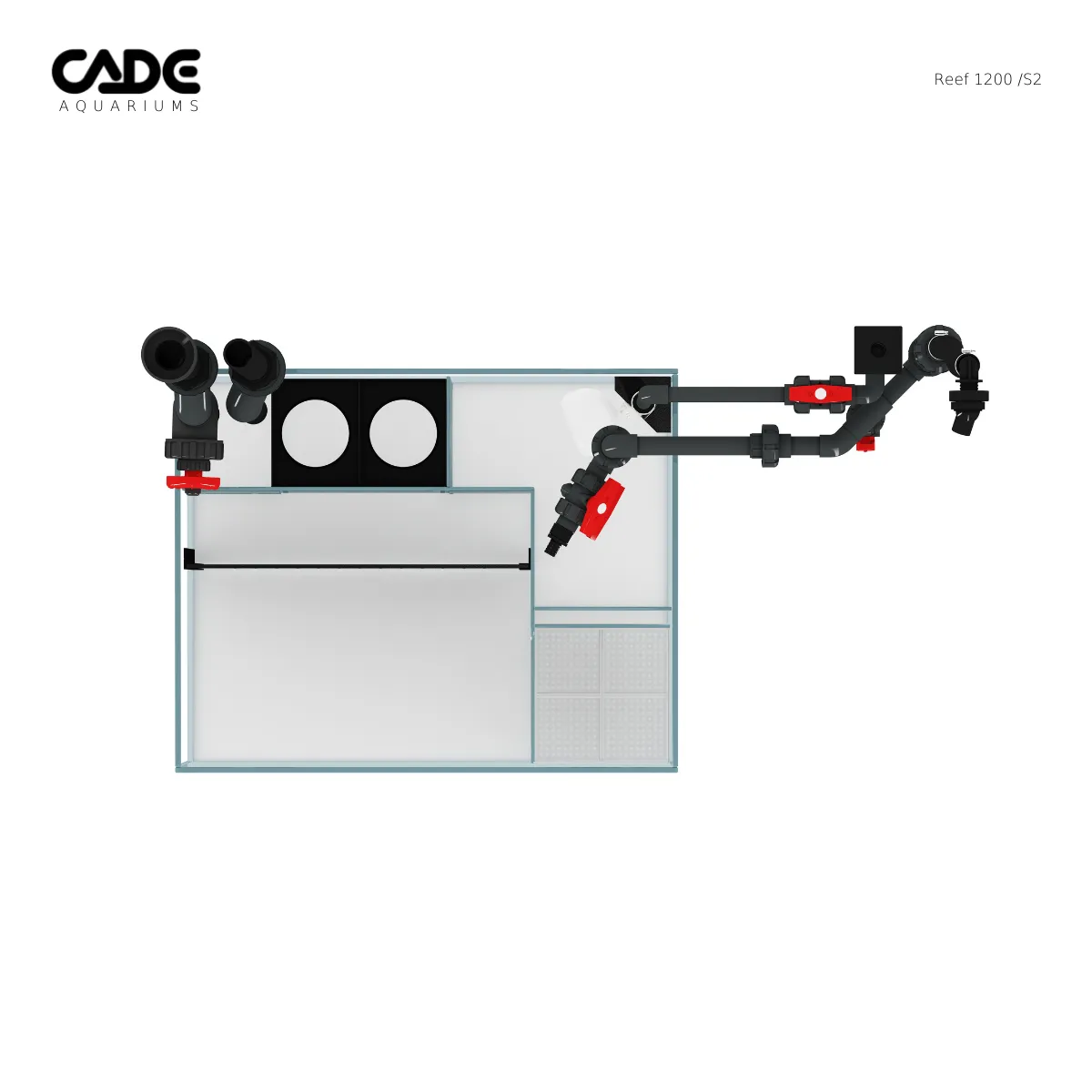 Cade Pro Reef S2 1200 (PR1200) - White