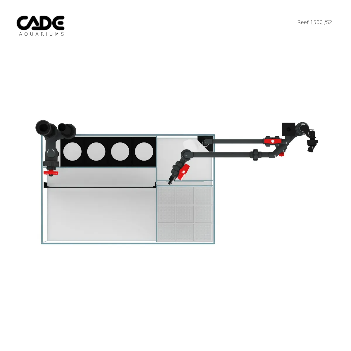 Cade Pro Reef S2 1500 (PR1500) - White