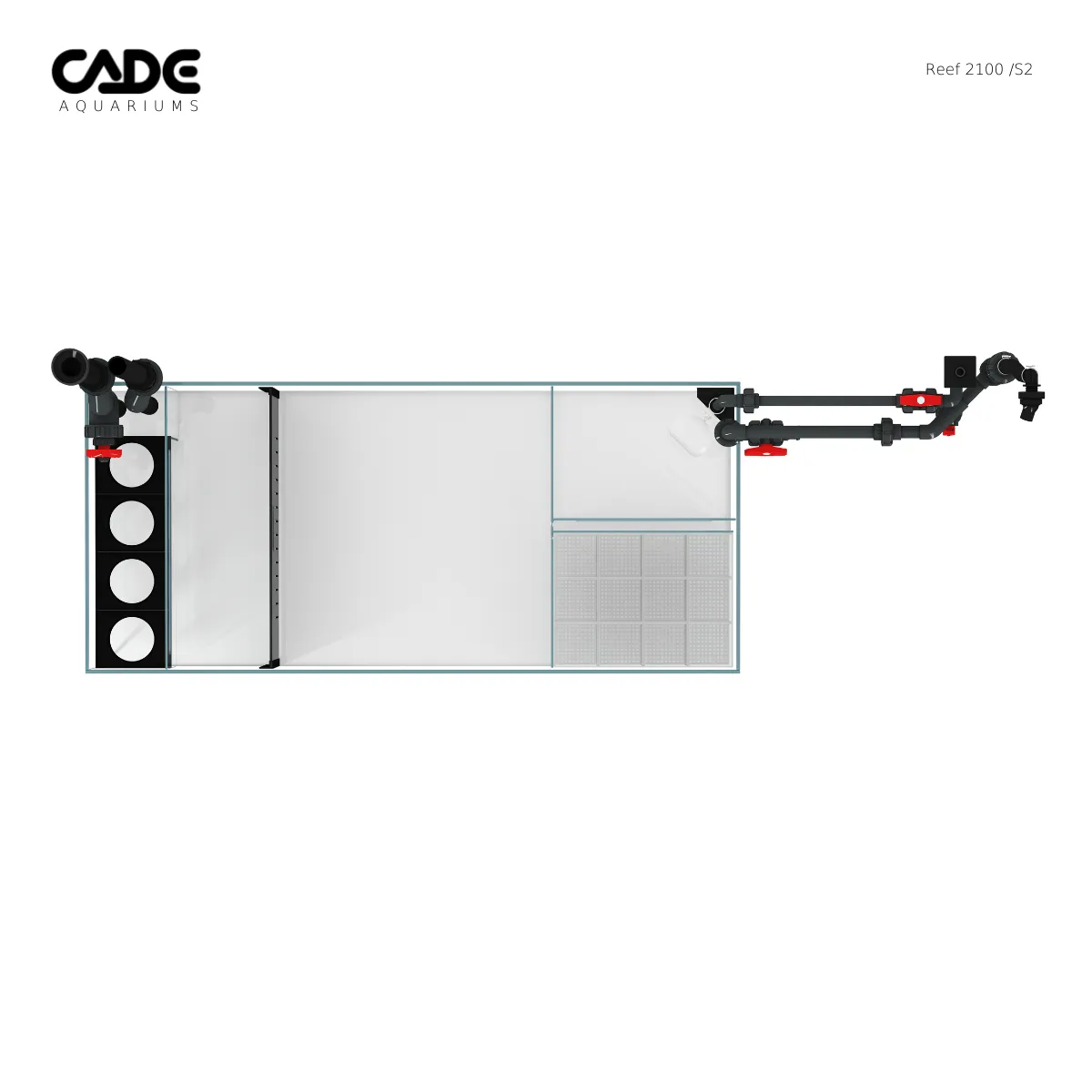 Cade Pro Reef S2 2100 (PR2100) - White