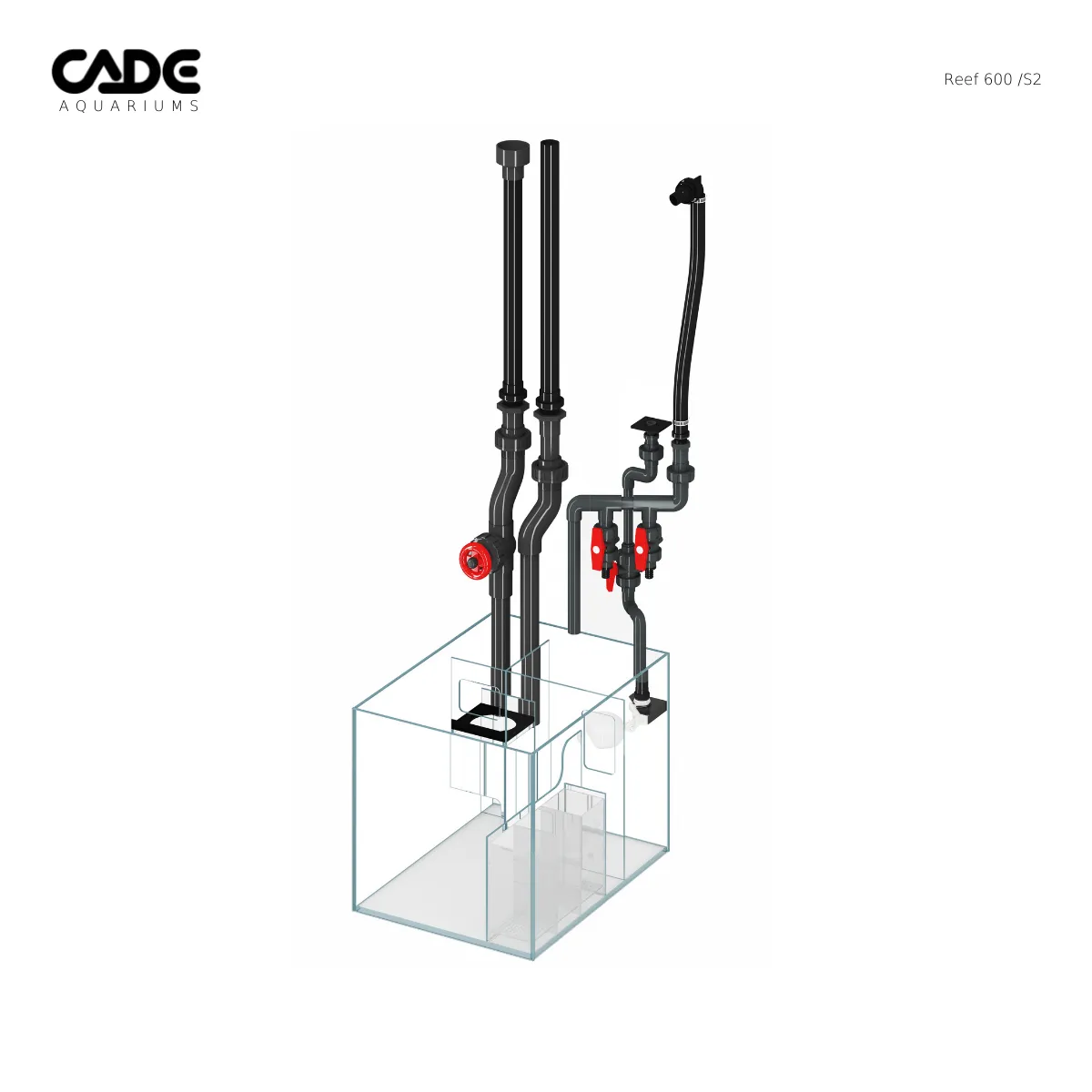 Cade Pro Reef S2 600 (PR600) - Black