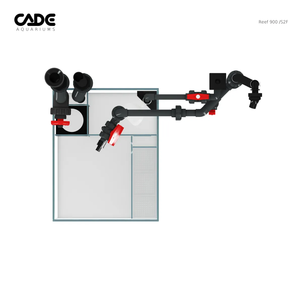Cade Reef Frag S2 900 (F900) - White