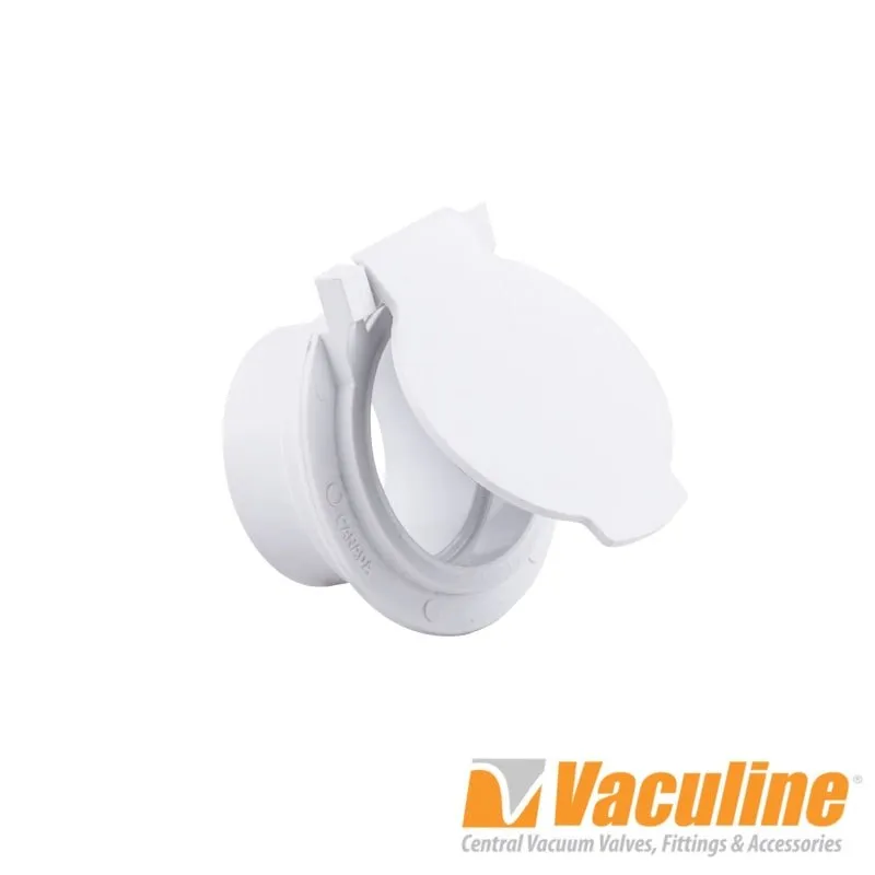Central Vacuum System White Plastic Utility Valve
