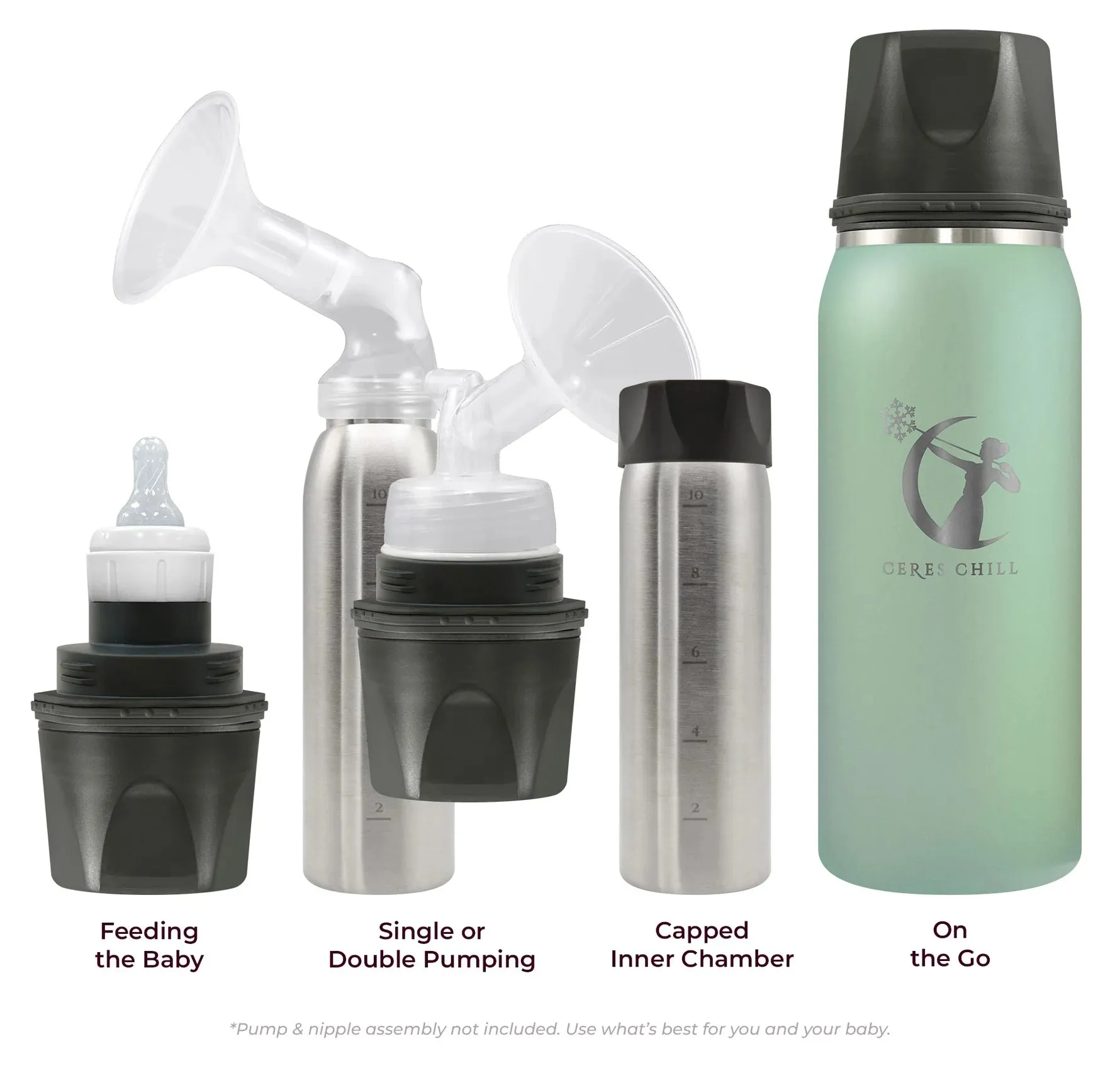 Ceres Chill - Breastmilk Chiller - Multi Use Pumping Accessory