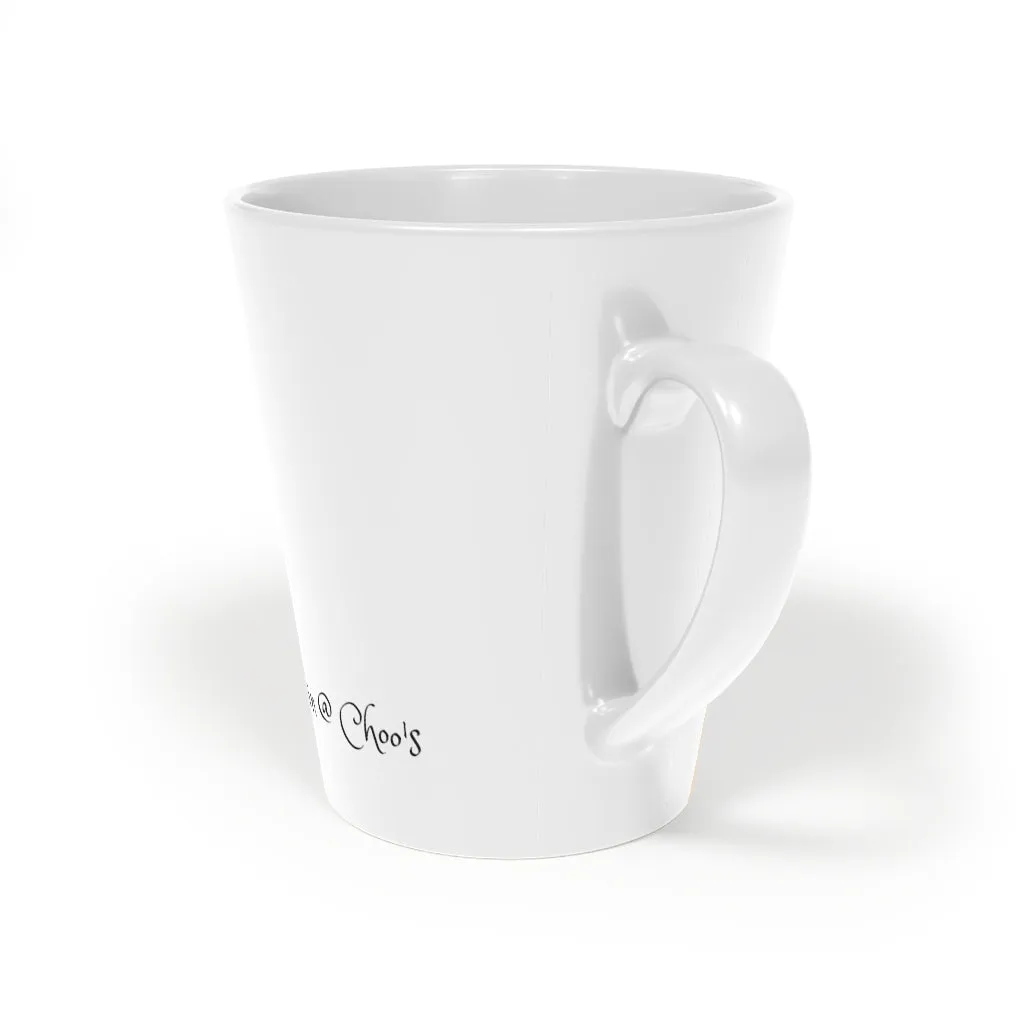 Choo Choo Logo Chillin @ Choo's Latte Mug, 12oz