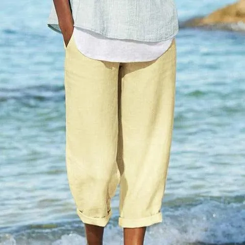 Clydel  - Breezy Cropped Pants