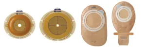 COLOPLAST Ostomy Barrier Sensura Flex Trim to Fit Adhesive 1-3/8" Flange Green Code 5/8 to 7/8" (#11301, Sold Per Box)
