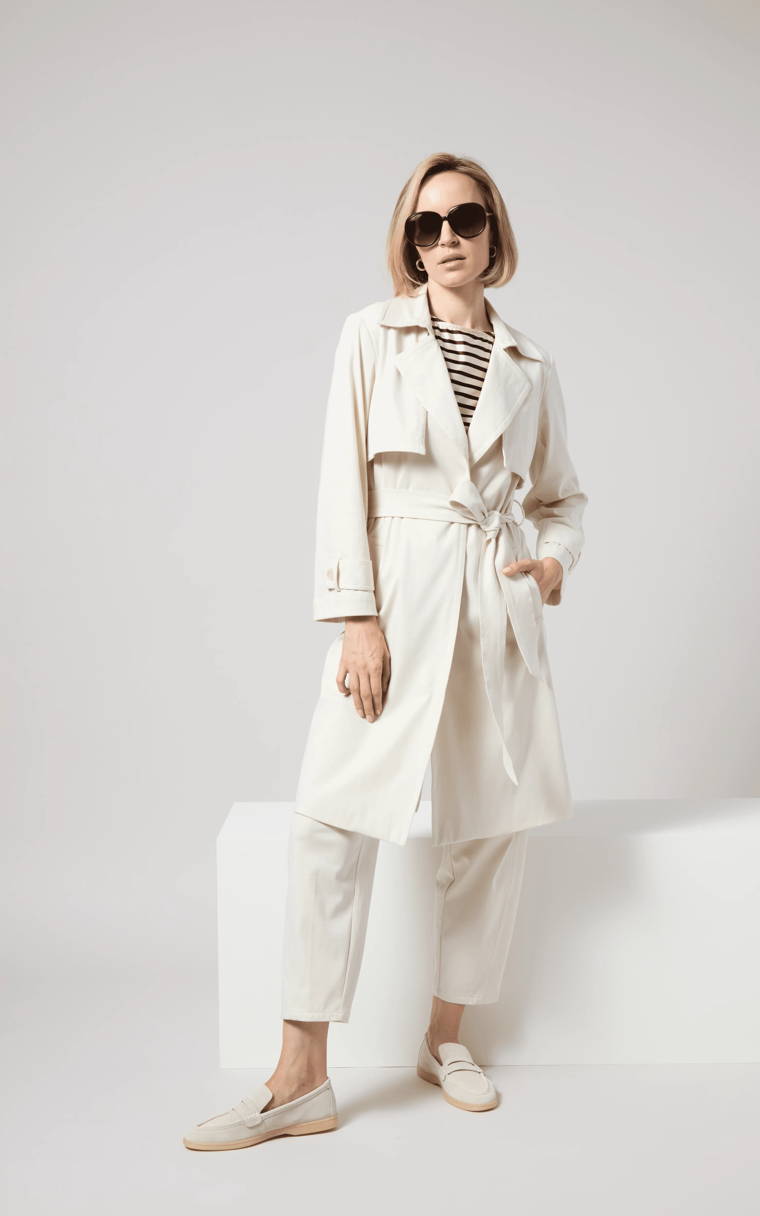 Cordelia Cotton Trench Coat