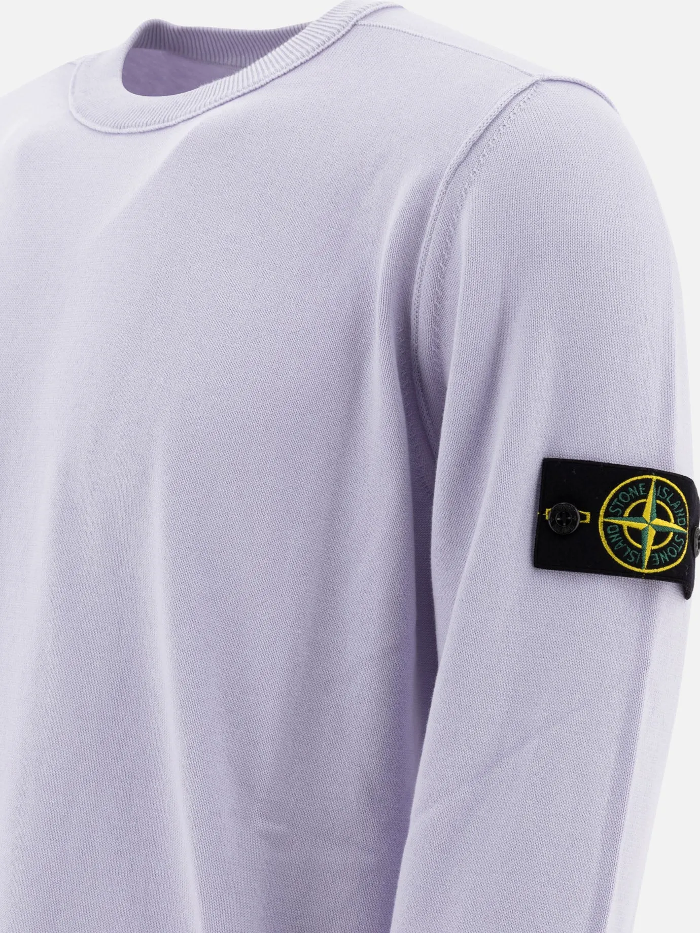 Crewneck sweater in soft cotton