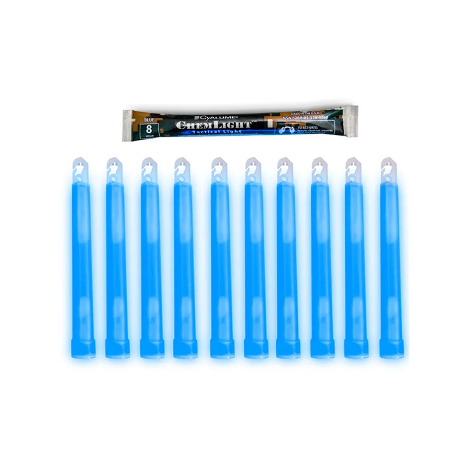 Cyalume ChemLight 6'' 10 Pack
