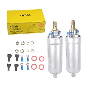 DEAL AUTO ELECTRIC PARTS Set of 2 New EFI Electric External In-Line Fuel Pump Compatible With C/CL/E/S/SL Class E8177
