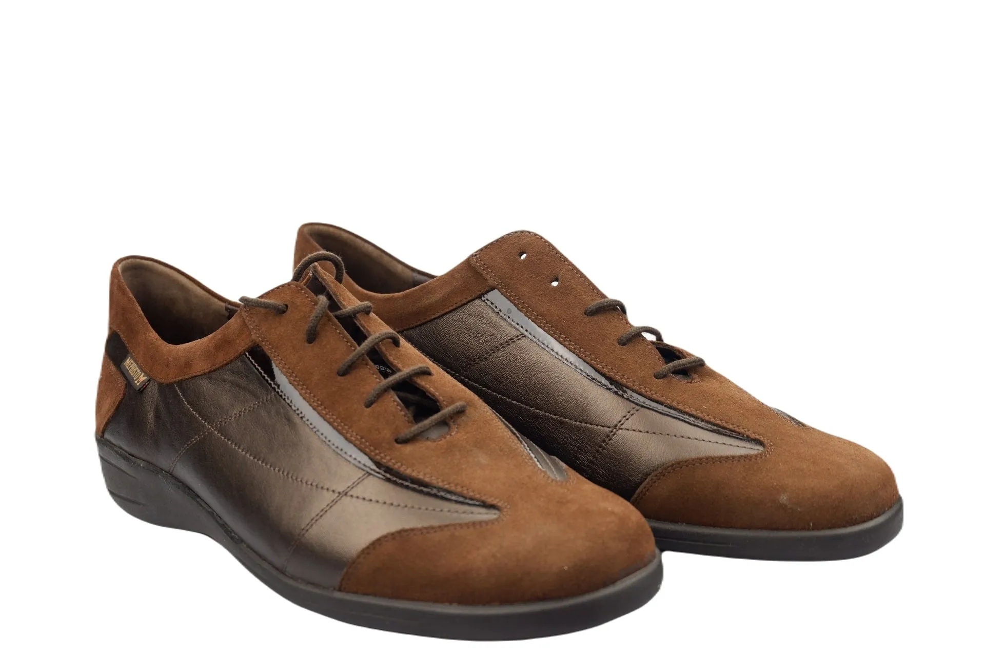 'Debora' women's lace-up shoe - brown