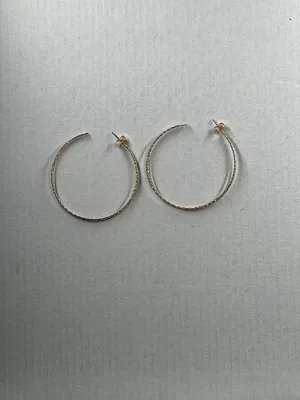 Dual gold hoop