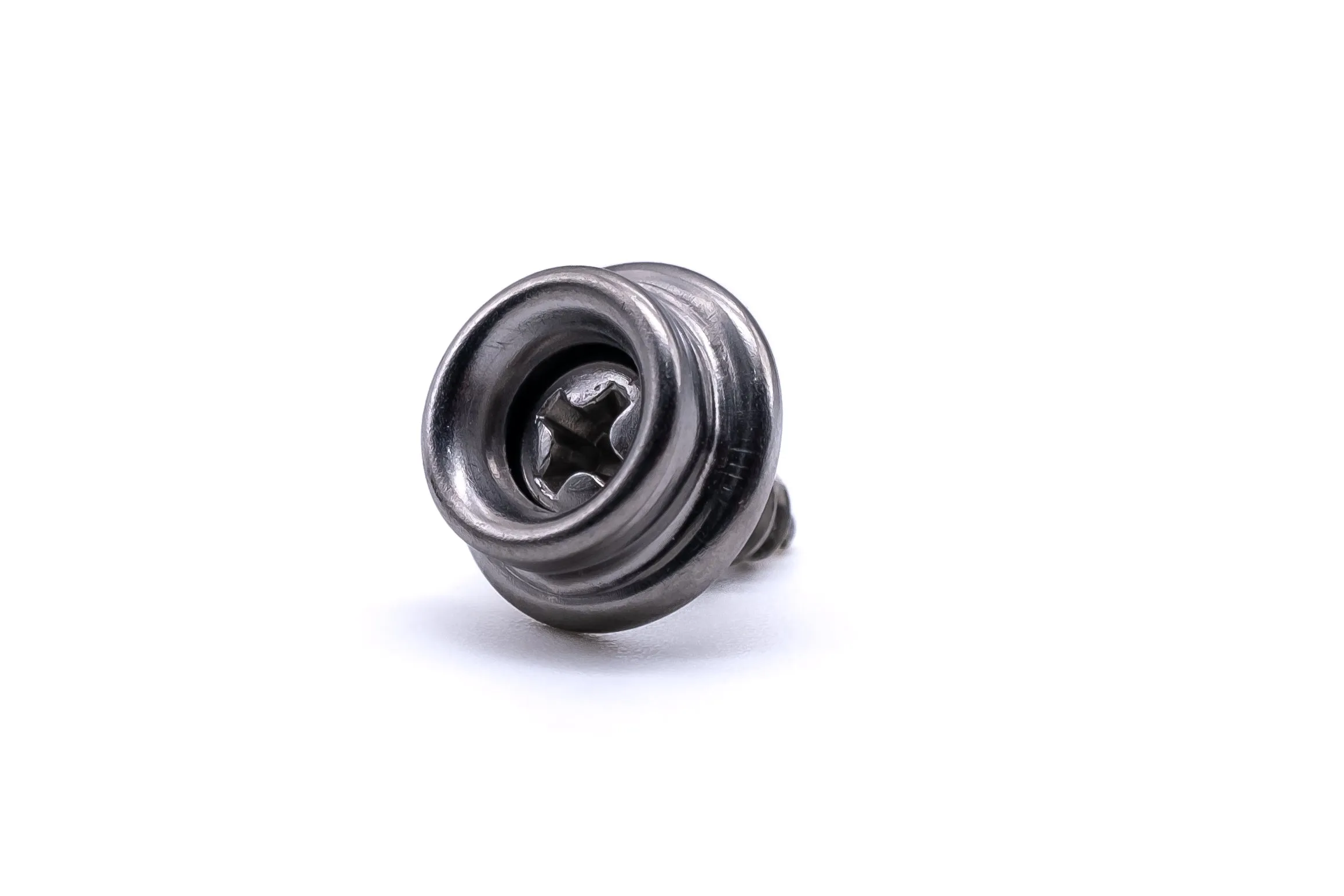 Durable DOT press snap fastener STUD 3/8" screw thread for boat canopy covers brass nickel plated