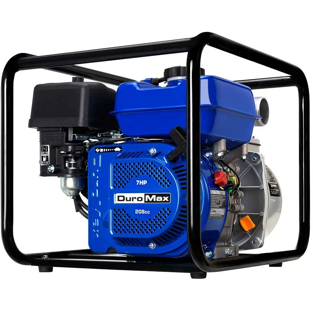 DuroMax XP652WP-SHK 208cc 158 GPM 2" Gas Engine Water Pump Kit