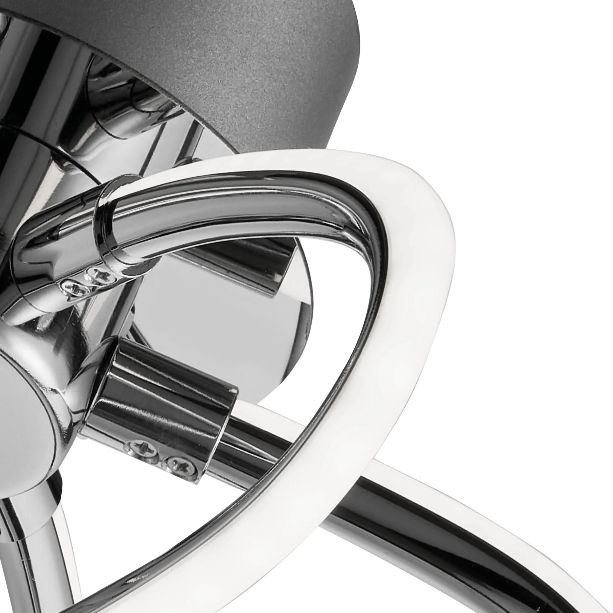 Eaton 45Cm Modern Integrated LED 3 Light Flush Ceiling Light