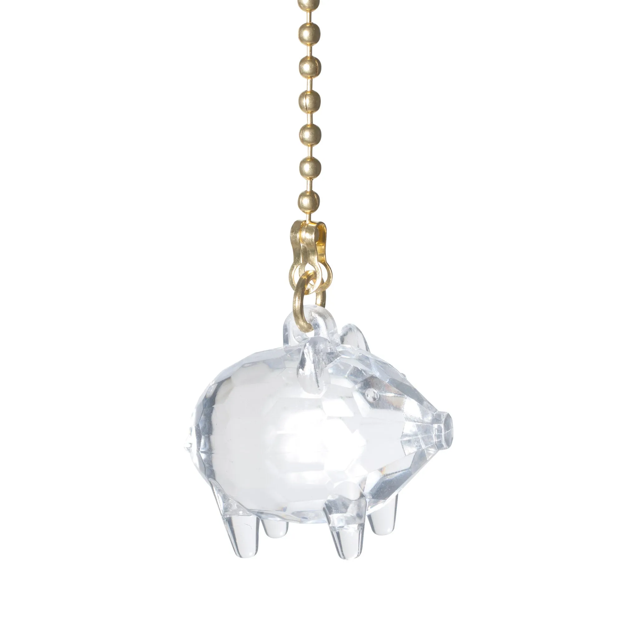 ElekTek Light Pull Chain Acrylic Crystal Animals With 80cm Matching Chain