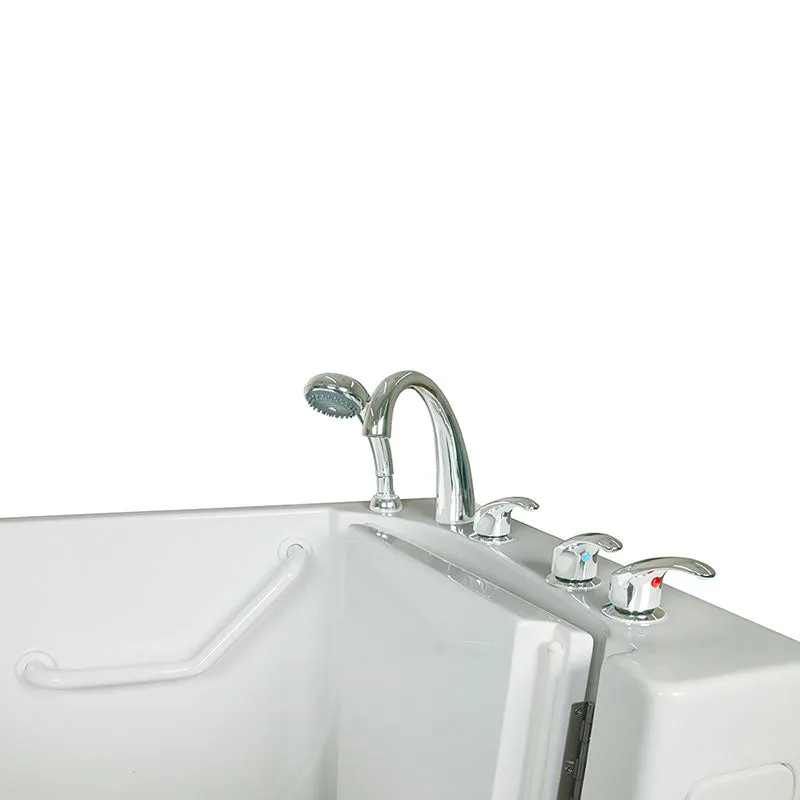 Ella's Bubbles 305502 Deep 46-in High Air Massage Walk In Bath