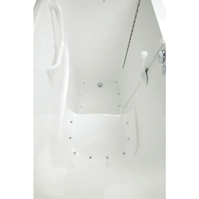 Ella's Bubbles 305502 Deep 46-in High Air Massage Walk In Bath