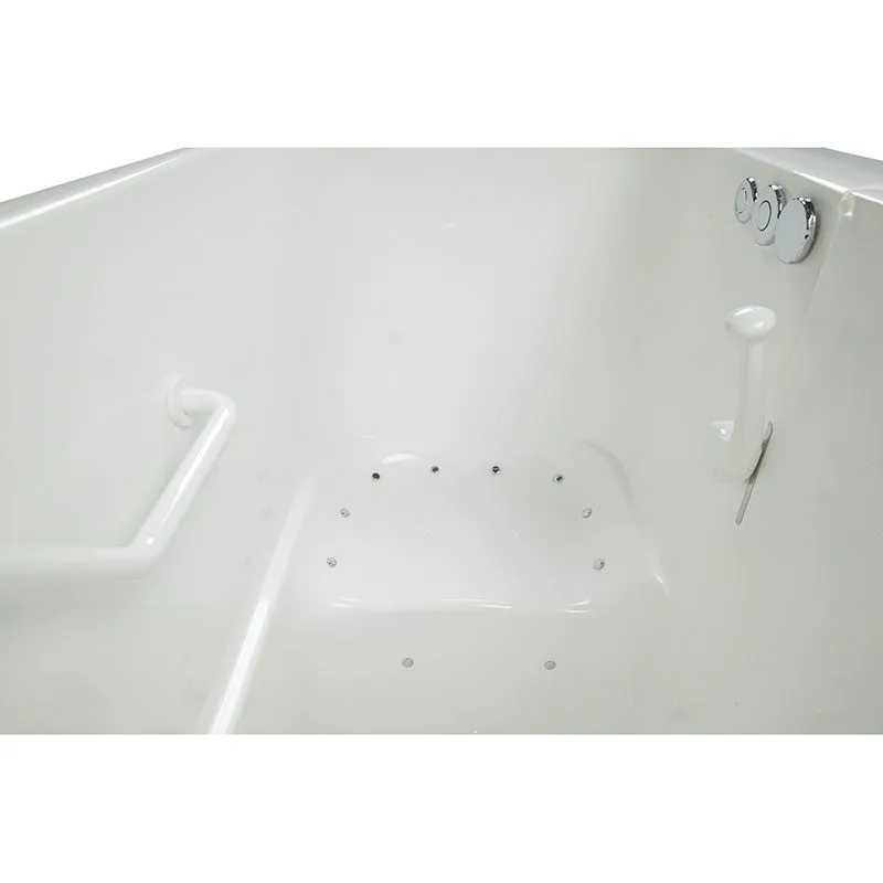 Ella's Bubbles 305502 Deep 46-in High Air Massage Walk In Bath