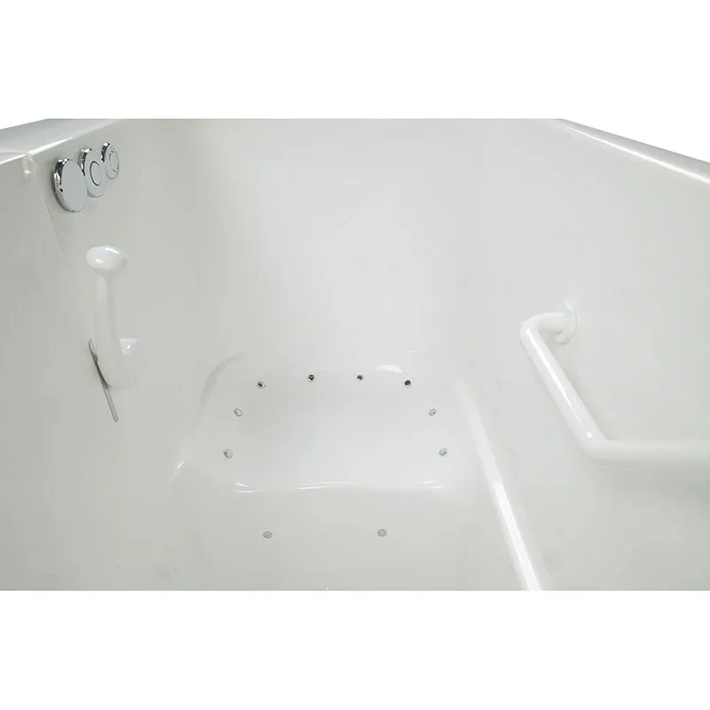 Ella's Bubbles 305502 Deep 46-in High Air Massage Walk In Bath