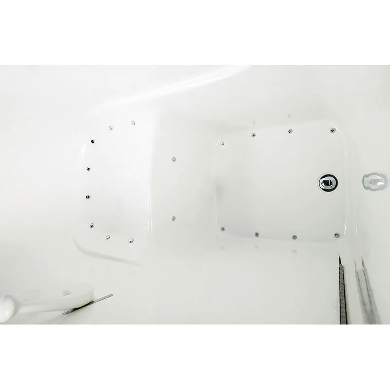 Ella's Bubbles 305502 Deep 46-in High Air Massage Walk In Bath